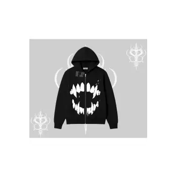 Beyaz Hırka Sweatshirt Vampir Dış