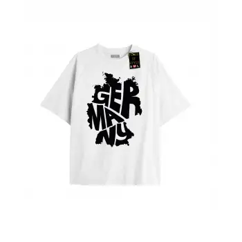 Beyaz Oversize T-shirt germany Özel tasarım