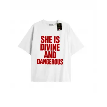 Beyaz Oversize T-shirt sheıs Özel tasarım