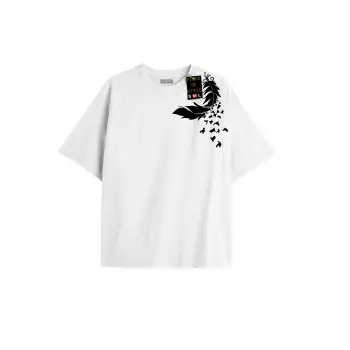 Beyaz Oversize T-shirt tügg Özel tasarım
