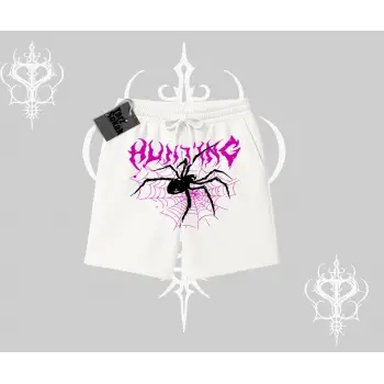 Beyaz Şort Autumn Spider