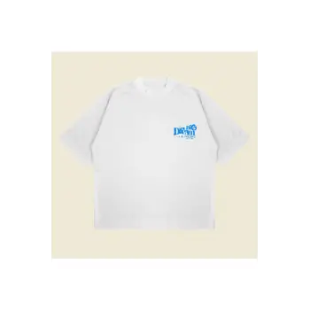 Big Dream Baskılı Oversize Unisex Pamuklu Nefes Alan Kalın Kumaşlı