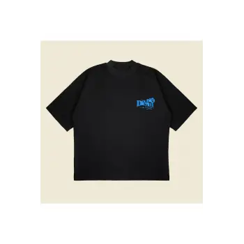 Big Dream Baskılı Oversize Unisex Pamuklu Nefes Alan Kalın Kumaşlı
