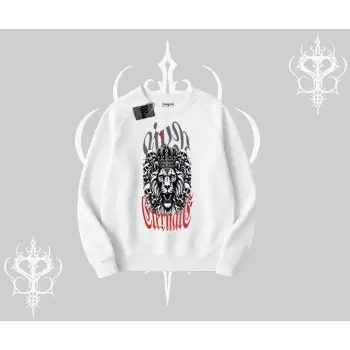 Biskilet Sweatshirt Crowned Lion Rock Authority Myth