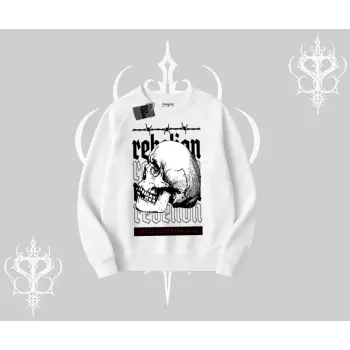 Biskilet Sweatshirt Rebellion Skull Underground Street Legacy