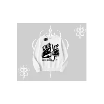 Biskilet Sweatshirt Skull Impact Bone Chilling Street Icon