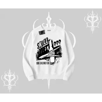 Biskilet Sweatshirt Skull Impact Bone Chilling Street Icon