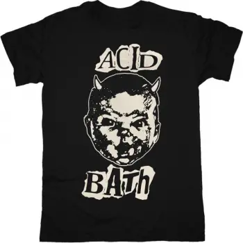 BLACK FLAG DAMAGED NEW WHITE T SHIRT ÖN BASKILI
