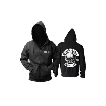 Black Label Society fermuarlı Kapşonlu