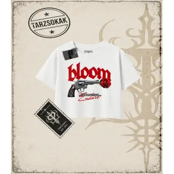 BLOOM Kadın Crop Tişört