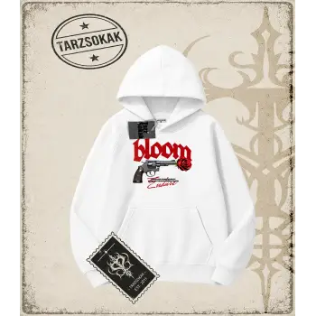 BLOOM Oversize Unisex Kapşonlu Sweatshirt