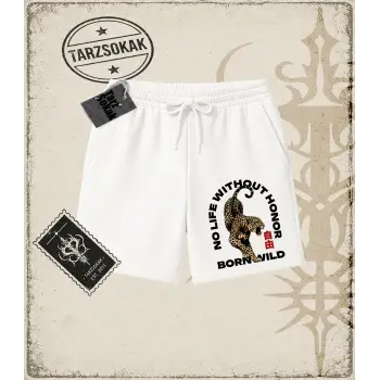 BORN WILD V  Unisex Şort