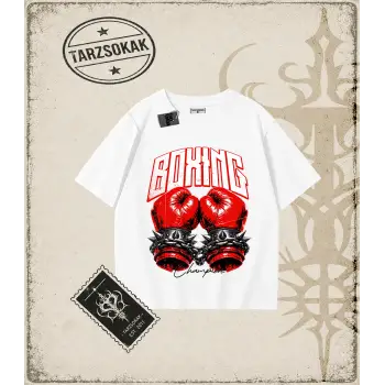 BOXING Oversize Unisex Tişört