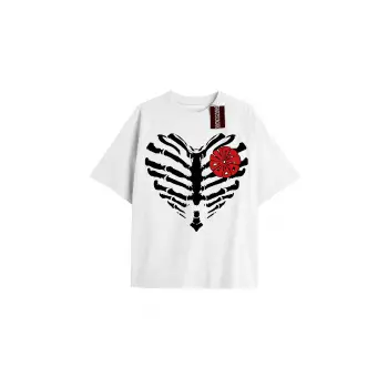 Brook Baskılı Oversize Kalıp Unisex T-shirt