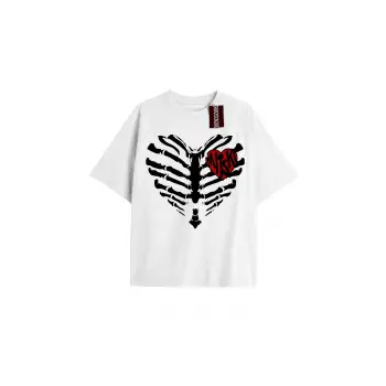 Brook Baskılı Oversize Kalıp Unisex T-shirt