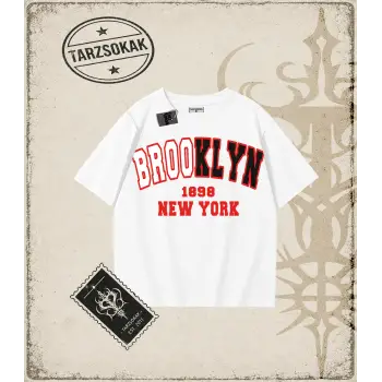 Brooklyn  1898 Oversize Unisex Tişört
