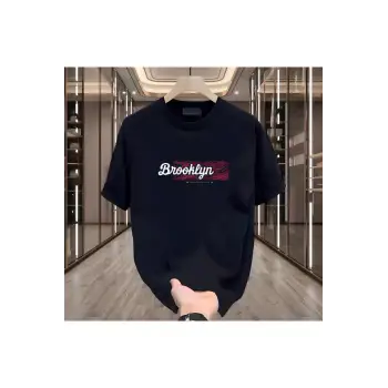 Brooklyn Baskılı Siyah