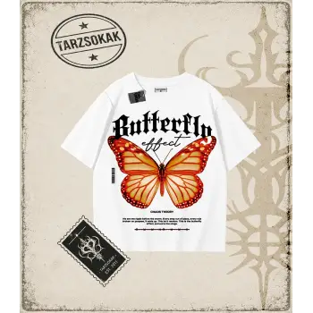 BUTTERFLY Oversize Unisex Tişört