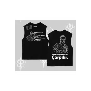 Çarpılır mı? Çarpılmıştır. Kolsuz Tshirt