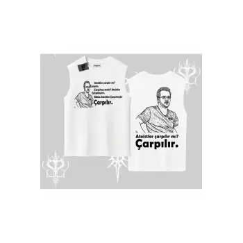 Çarpılır mı? Çarpılmıştır. Kolsuz Tshirt