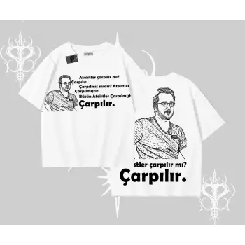 Çarpılır mı? Çarpılmıştır. Oversize Tshirt
