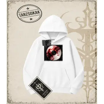 CD Oversize Unisex Kapşonlu Sweatshirt