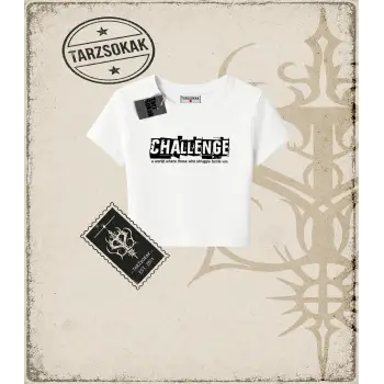 Challenge Kadın Baby Tee