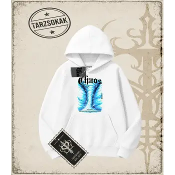 CHAOS Oversize Unisex Kapşonlu Sweatshirt