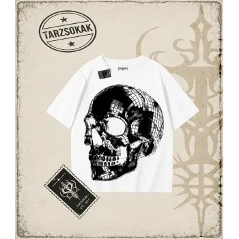 CHROME SKULL Oversize Unisex Tişört