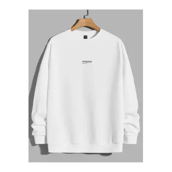 Coko serisi Manfinity Homme Letter Graphic Pullover