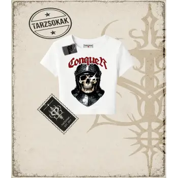 CONQUER   Kadın Baby Tee