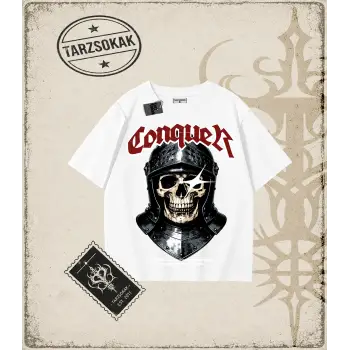 CONQUER   Oversize Unisex Tişört
