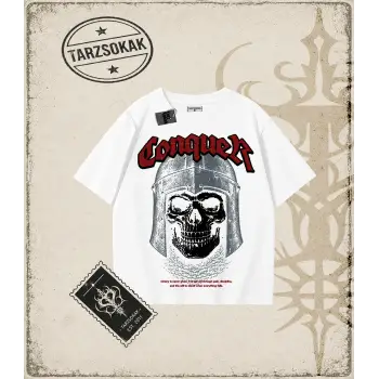 CONQUER Oversize Unisex Tişört
