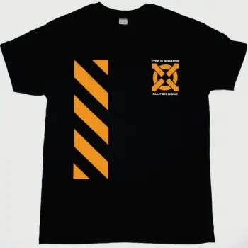 CONVULSE LOGO NEW BLACK T-SHIRT ÖN VE ARAKA BASKILI