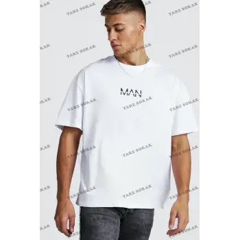 Crash Man African Erkek Siyah Oversize