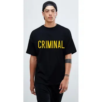 Criminal Oversize Tişört