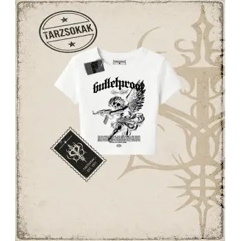 CUPID HALFTONE Kadın Baby Tee
