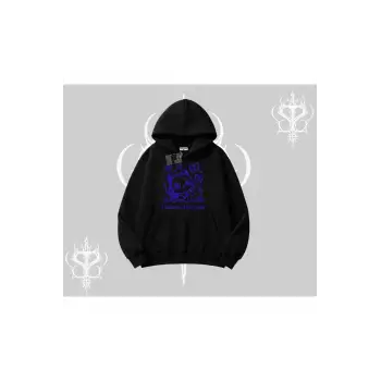 Cuteness Overload Kedi Baskılı Kapşonlu Sweatshirt