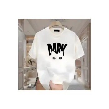 Dark Baskılı Beyaz Erkek