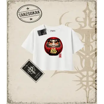 DARUMA Kadın Crop Tişört