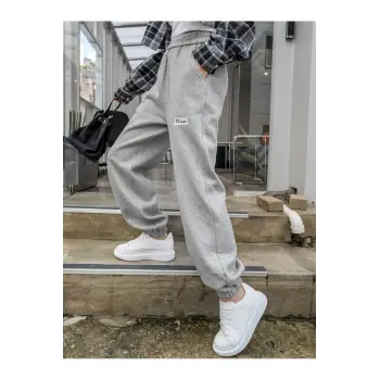 DAZY Slant Pocket Patch Detail Thermal Lined 4 Mevsim Eşofman