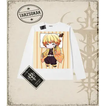 Demon Slayer Anime Baskılı Long Sleeve