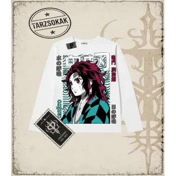 Demon Slayer Anime Baskılı Long Sleeve
