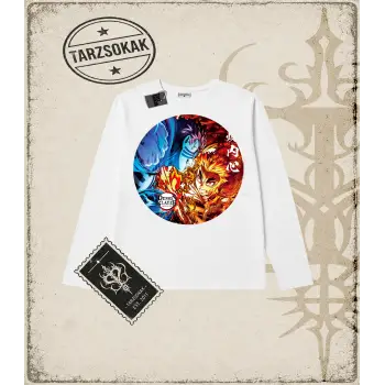 Demon Slayer Anime Baskılı Long Sleeve