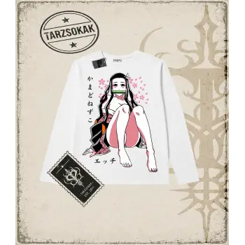 Demon Slayer Anime Baskılı Long Sleeve