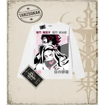 Demon Slayer Anime Baskılı Long Sleeve