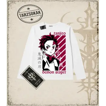 Demon Slayer Anime Baskılı Long Sleeve
