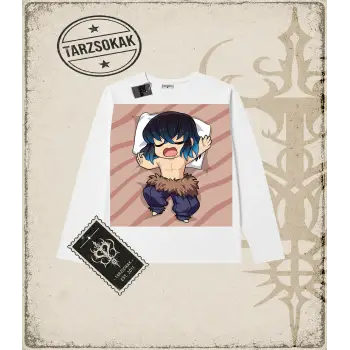 Demon Slayer Anime Baskılı Long Sleeve