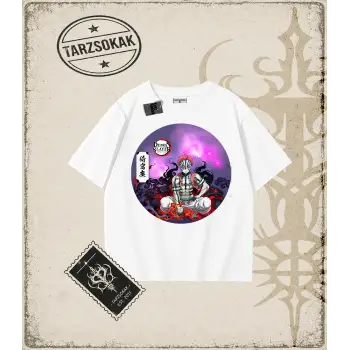 Demon Slayer Anime Baskılı Oversize Unisex Tişört