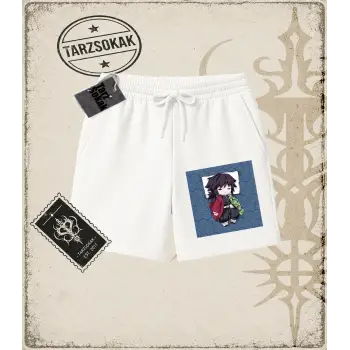 Demon Slayer Anime Baskılı Unisex Şort